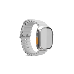 White Smartwatch belt